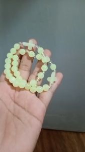 Luminous Bracelet Rosary Glow in the Dark Religious Bracelet High Quality Bracelet Made of Beads