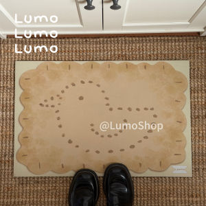 Cute Duck Cookie Design Soft Diatomaceous Absorbent Non-slip Door Mat