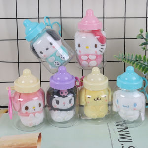 Sanrio Melody Bottle Plush Pendant Cinnamoroll Pochacco Doll Cartoon Bag Hanging Icon