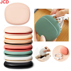 1 Piece Headphone Storage Box Silicone Earphone Data Cable U Disk Organizer Cute Coins Purse Case Bag Home Travel Business Trip