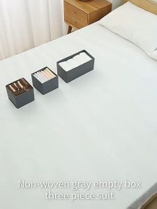 Clothes Organizer Storage Box Underwear Bra Socks Cabinet Drawer Organizer T-Shirt Storage Basket
