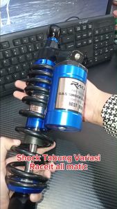 Shockbreaker Belakang Tabung Beat Vario - Shock Tabung Motor Mio 310 340 MM Original Race It Motor Universal