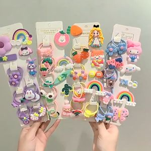 Hair Clip for Kid Children Cute Style Hair Rope Baby Girl Korean Style Comel Kanak Head Rope