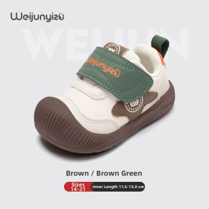 WEIJUNYIZU | Soft Sole Non-Slip Autumn Winter First Walker Shoes for Boys and Girls 1-3 Years
