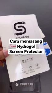 Anti Gores Hydrogel Screen Protector HP Redmi Note 13