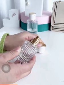 30ml 50ml Perfume Bottle Glass Refillable Spray Bottle Portable Cosmetic Refill Bottles For Travel