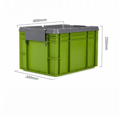 Yunfeng Medium Storage Box with Lid Thickened Cover Box Plastic Storage Container for Home Office School And Outdoor Use