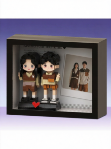 QIAOPIGU | Custom DIY Photo Building Blocks Figure for Couples