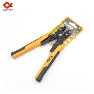 JCD Multi-Function Mini Electric Terminal Crimping Pliers With Wire Stripping Cutting Hand Crimping Tool Multiple Connector