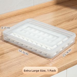 Freezer Grade Dumpling Box Home Use Food Preservation Freezing Box Professional Storage Container for Refrigerator