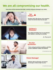 Divi | Eye Protection Anti-Blue Light Privacy Mobile Phone Screen Protector
