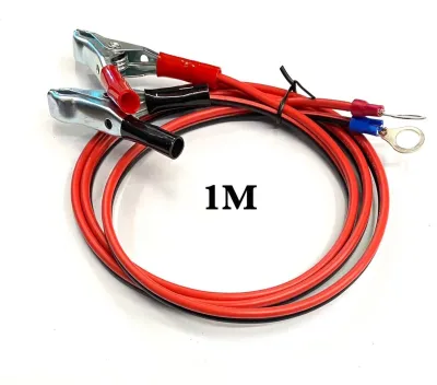 สายปากคีบดำแดงพ่วงแบต12V-24Vสายเบอร์-No.1