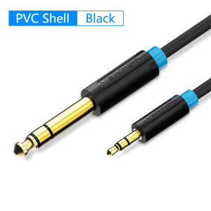 Vention | Vention Male to Male 3.5 mm to 6.35 mm Adapter Aux Cable for Mixer Amplifier Gold Plated 3.5 Jack to 6.5 Jack 3m 5m 10m Aux Cabo