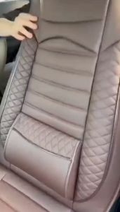 Toyota Special Leather Car Seat Covers Full Coverage Premium Waterproof Leather Car Seat Protector Full Set for Toyota Vios Hilux Corolla Raize Rush Camry Yaris Innova Rav4