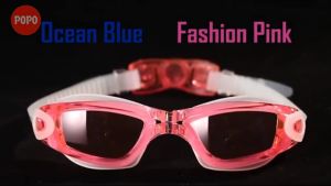 Kính bơi người lớn POPO 1938 kính bơi nam nữ chống tia UV chống lóa mắt kính trong suốt kiểu dáng thời trang cao cấp