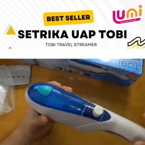 Setrika Uap TOBI / TOBI Travel Steamer Setrika Uap Dengan Pengontrol Suhu Setrika Uap Untuk Membersihkan Kain - Lazada
