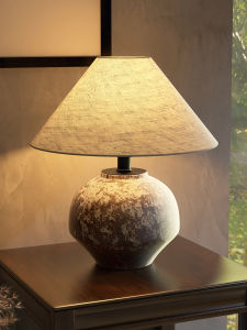 Abotu | Creative Retro New Chinese Style Ceramic Desk Lamp