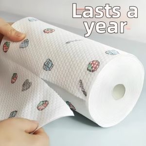 Super Oil Absorbent Dry and Wet Wipes 50 Sheets