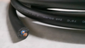 THAI YAZAKI สาย NYY 2x6 Sqmm ตัดยาว 5 เมตร หรือเลือกความยาวได้ครับ