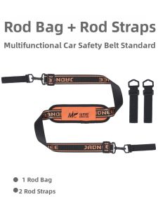 JIADIAONI | Thick Shoulder Pad Strap Support Fishing Rod Carrier
