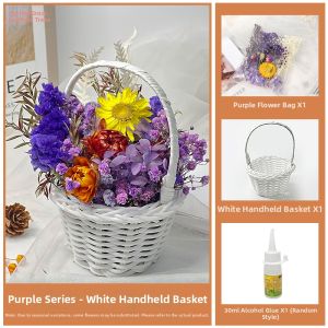 Chongyang Festival Team Building DIY Preserved Flower Basket Kit
