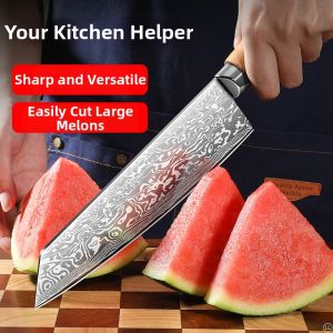 GANGWO | Long Watermelon Slicer Commercial Fruit Knife