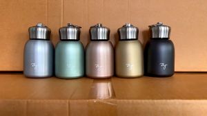 (Pengiriman cepat dikirim dari Jakarta) 300ml STAINLESS 304 Cangkir Termos Botol Minum Mini Thermos Mini Tahan Panas dan Dingin Thermos