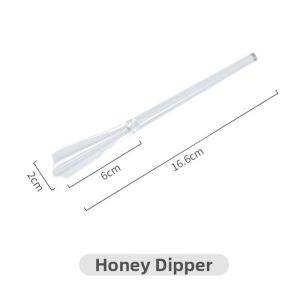 MINGRENBANG | Honey Jam Sugar Serving Spoon Small Transparent