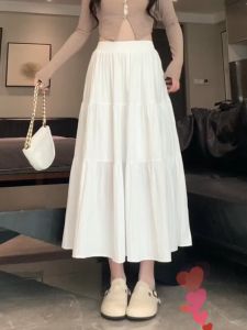 White Maxi Skirt Beach Skirt with lining Bikini Swimsuit Cover Up Beach Wear