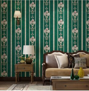 [38 Design ] 10Meter Korean Wallpaper Timbul Embossed Wallcovering 3d wallpaper  for wall Home Decor For Living Room Bedroom Background Wall KYK 墙纸