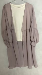 outer pendek wanita tangan balon/cardigan wanita/outer kekinian/outer terbaru 2025viral/luaran muslim