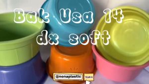 Bak usa 14 dx soft paket 1 s/d 140 pcs serbaguna berkualitas diameter 28 cm