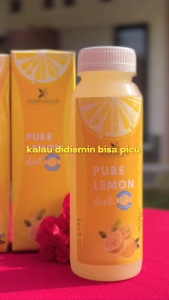PURE LEMON DIET HERBAMOUR SARI BUAH LEMON MENGONTROL BERAT BADAN DAN MENGURANGI NAFSU MAKAN