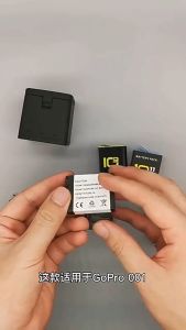 PIN GOPRO HERO 8/7/6/5 DUNG LƯỢNG 1220mAh DÀNH THAY THẾ CHO CAMERA HÀNH ĐỘNG GOPRO 8/7/6/5