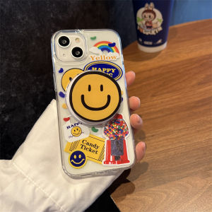 เคสโทรศัพท์รูปหัวใจรักสำหรับ Apple iPhone 17 pro Max ลายการ์ตูนน่ารัก ด้านนอกนิ่ม ด้านในแข็ง พร้อมขาตั้ง สำหรับคู่รัก
