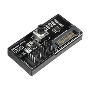 diymore | 60W High Power Hub Controller For PC Four/Six Wire Fans PWM Speed Control Fan Speed Regulator