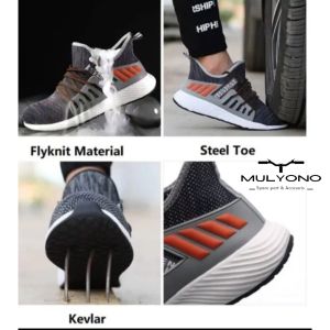 Sepatu Safety Shoes Ujung Besi Kode S-004