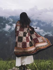 BILLI ZILLY | Khăn choàng nữ phong cách dân tộc cho du lịch Tân Cương và phòng điều hòa