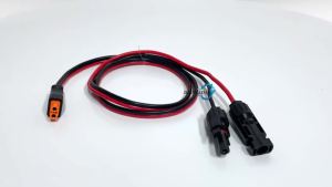 Solar Charge Cable XT60H-F Adapter to Solar Female Connector Extension Cable 12AWG Wire for Solar Panels Car RVS Trucks Ships