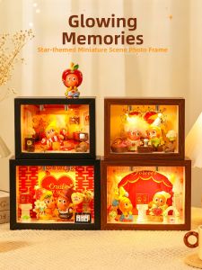GUSTAGAT | Heart Fluttering Display Box Handmade Figure Collectible Photo Frame Holder