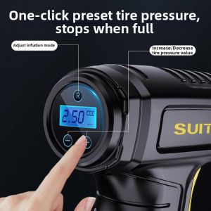 NPC | Portable Wireless Digital Display Air Pump