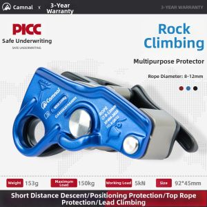 Camnal | Protective Climbing Descender Locking Mechanism