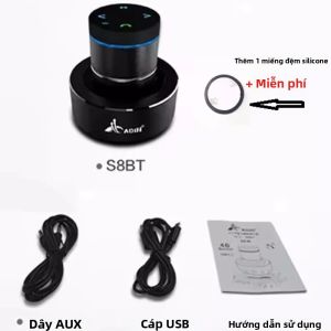Loa Siêu Trầm Di Động Chống Rung Loa Bluetooth Không Dây Âm Trầm Mạnh Mẽ Vỏ Kim Loại Nghe Nhạc MP3