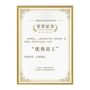 GOLDLONSEN | Certificate Document Display Frame
