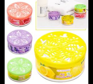 Solid Fragrance Diffuser Air Fresheners Canned Rose Lavender Lemon Flavor Household Solid Fragrant Car Deodor