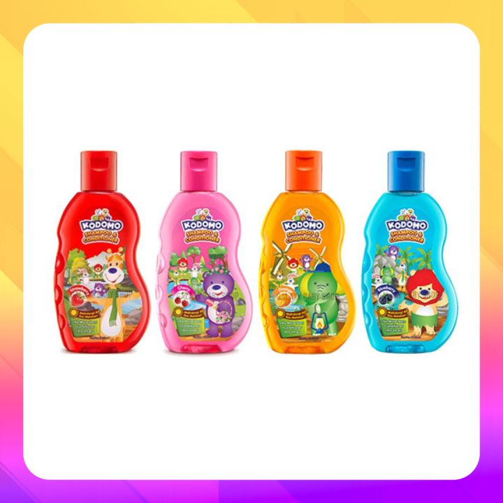 Kodomo Shampoo and Conditioner Kemasan Botol 100 ML Strawberry