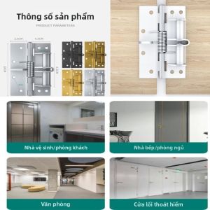 BEIDIANNI | Cánh Tự Đóng 4 Inch