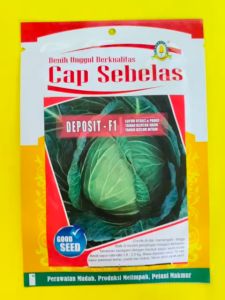 Benih Kubis DEPOSIT F1 Cap Sebelas isi 15 gr joss tenan!!
