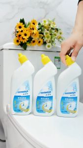 Seaways Disinfectant Toilet Bowl Cleaner Lemon (500g x 3 Bottles)