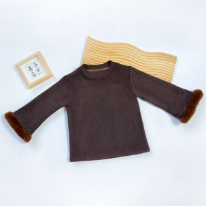 Childrens New Years Traditional Chinese Costume Vest Girls Button-Up Cotton-Padded Retro Hanfu Vest Winter Fashionable